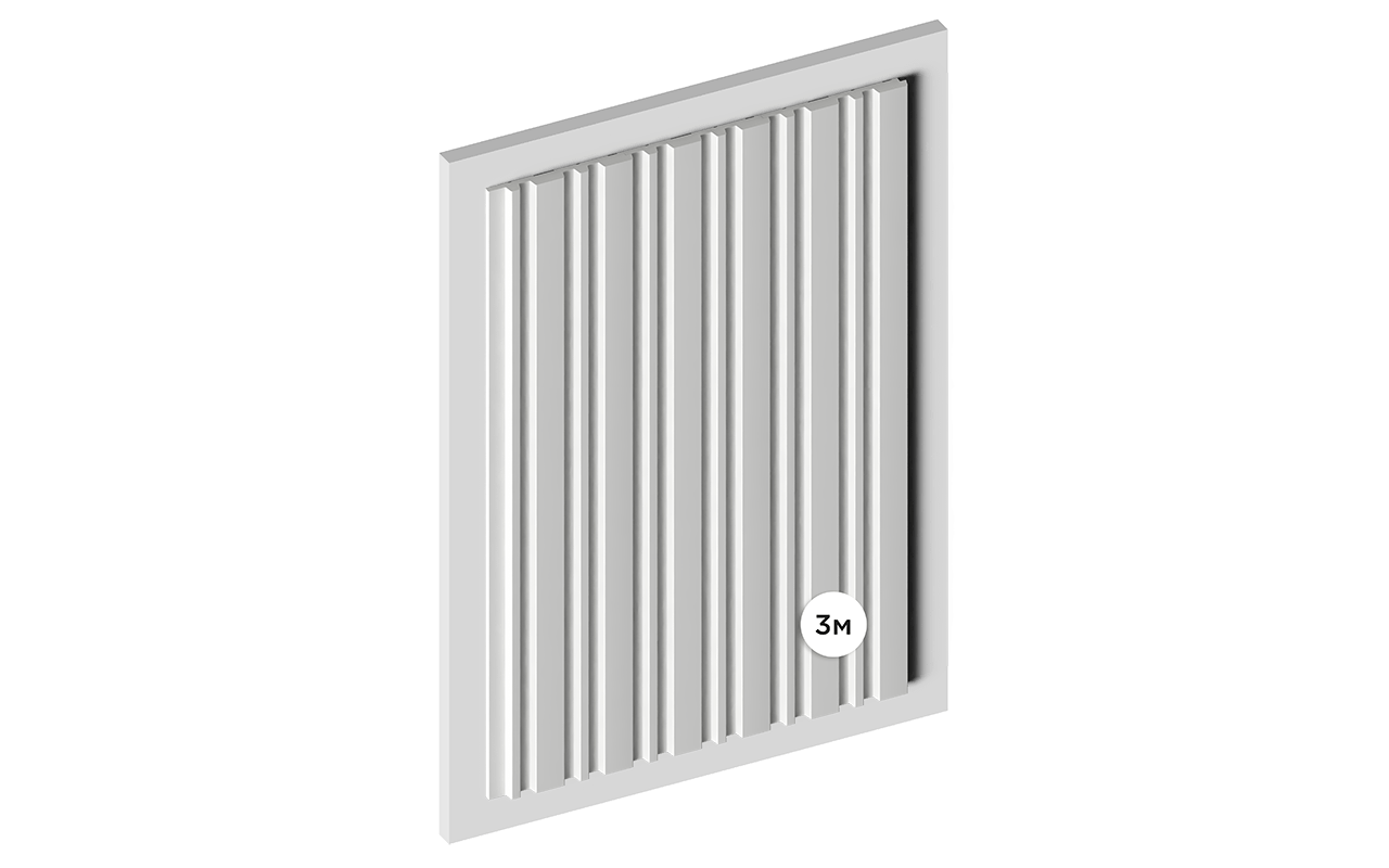 Стеновая панель HIWOOD/ХАЙВУД  LV122NP Long 3000х120х12мм